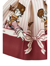Load image into Gallery viewer, Monnalisa AW26 Donald Duck red dress