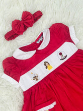Load image into Gallery viewer, Beauty&amp; the beast handsmock pjs