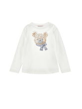 Load image into Gallery viewer, Monnalisa AW26 Gold Teddy skirt&amp;top set