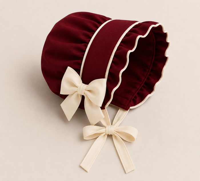 Wine with cream bonnet