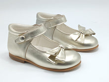 Load image into Gallery viewer, Gold high back Maryjane