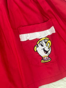Beauty& the beast handsmock pjs