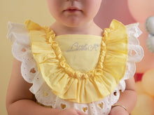 Load image into Gallery viewer, Little A Lemon cupcake dress