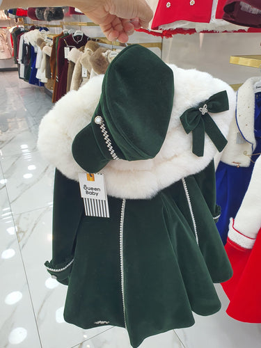 Emerald green dress, bolero, hat & bag 3/4week wait