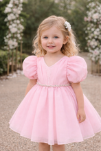 Load image into Gallery viewer, Pink Girls Caramelo dress