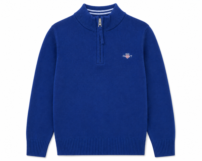 Gant AW26 Royal blue half zip