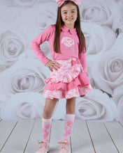 Load image into Gallery viewer, ADEE23 Peony pink skirt set