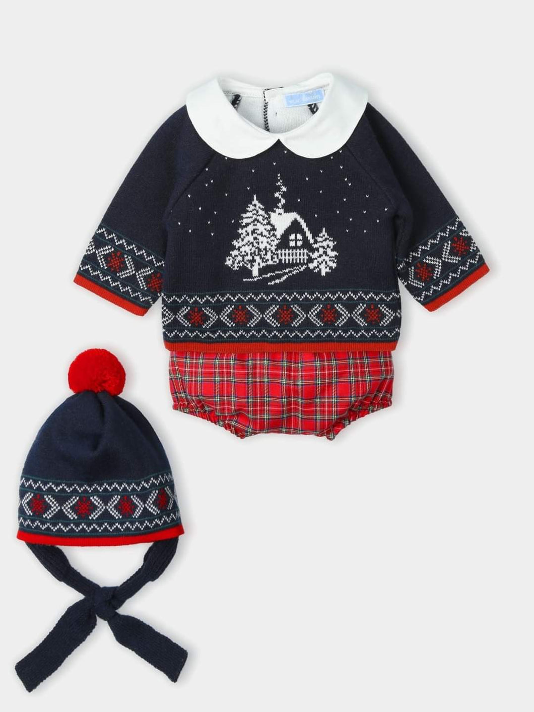 Boys Jumper, shirt, shorts and hat