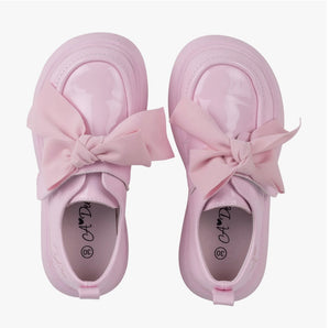 Adee Pink Mary bow shoe