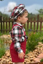 Load image into Gallery viewer, AW25 boys tartan hbar (hat sold separately