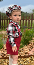 Load image into Gallery viewer, AW25 boys tartan hbar (hat sold separately