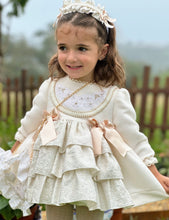 Load image into Gallery viewer, AW25 Cream and golden dress