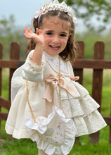 Load image into Gallery viewer, AW25 Cream and golden dress