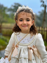 Load image into Gallery viewer, AW25 Cream and golden dress