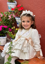 Load image into Gallery viewer, AW25 Cream and golden dress