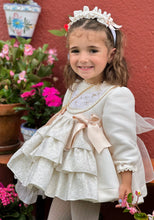 Load image into Gallery viewer, AW25 Cream and golden dress