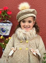 Load image into Gallery viewer, AW25 camel fur coat( hat sold separately