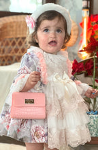 Load image into Gallery viewer, AW25 floral &amp; lace dress