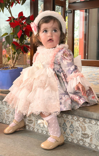 AW25 floral & lace dress