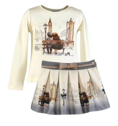 236 2-F Miranda skirt & top