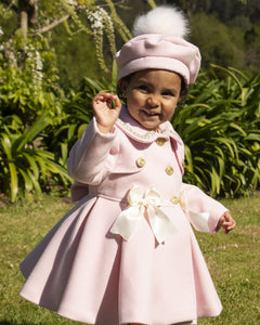 Sonata pink coat (hat sold separately)