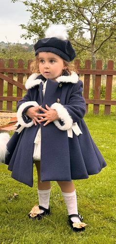 AW25 navy coat
