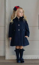 Load image into Gallery viewer, 258A Miranda navy coat