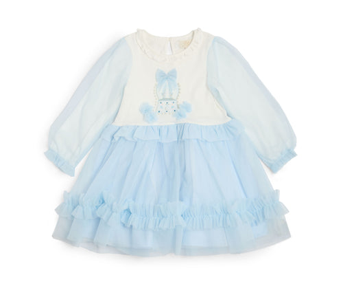 Snow globe blue dress 3421103