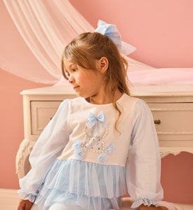 Snow globe blue leggings set 3498101