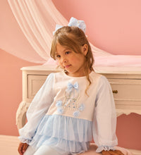Load image into Gallery viewer, Snow globe blue leggings set 3498101