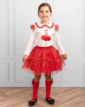 Load image into Gallery viewer, CarameloAW24 Red skirt &amp; top