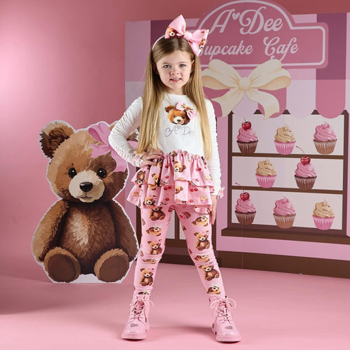 W252510 madison bear leggings set