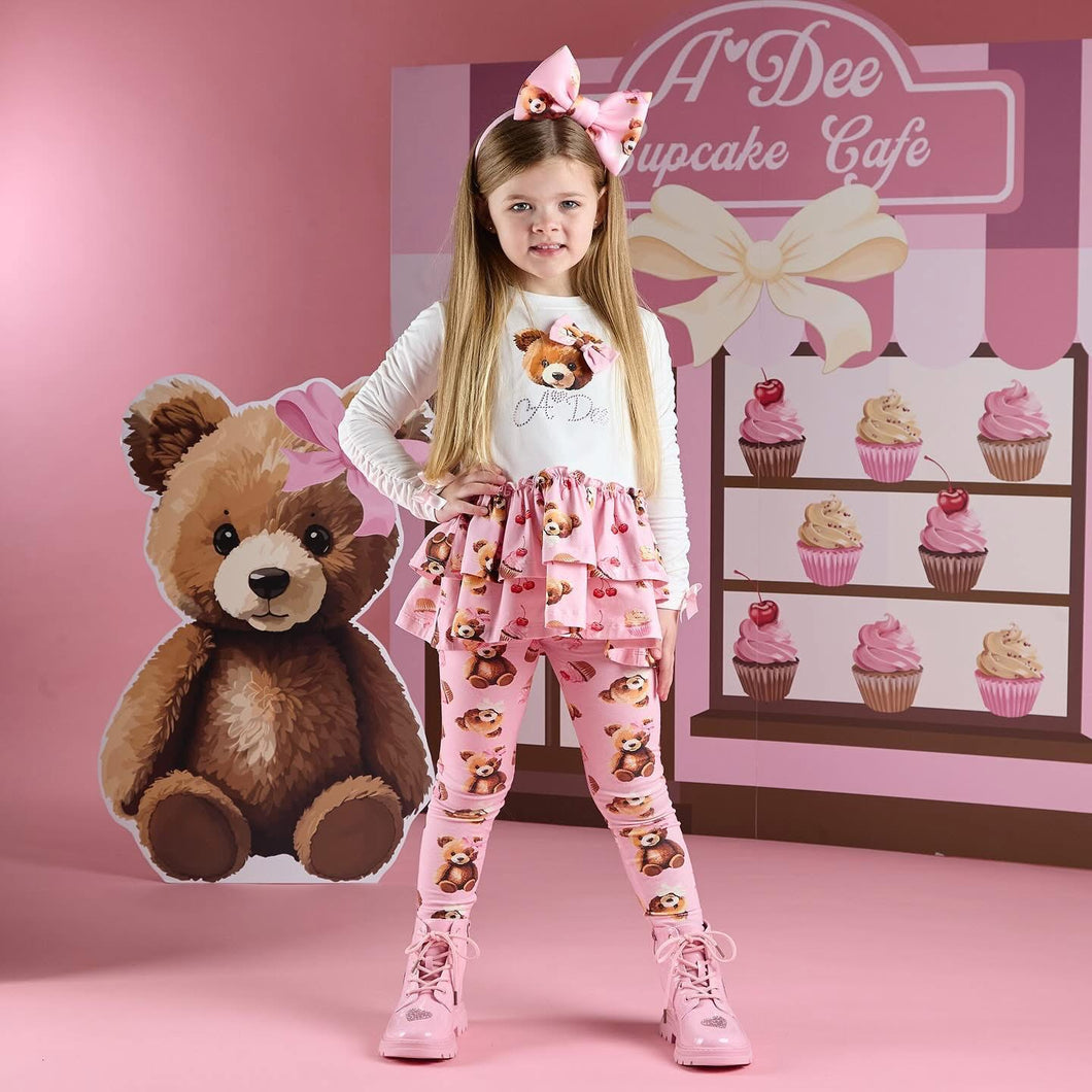 W252510 madison bear leggings set