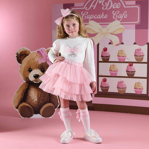 W252514 MACKENZIE tulle skirt set