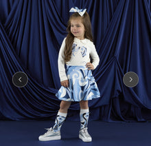 Load image into Gallery viewer, W253528 Nellie swirl print skirt set
