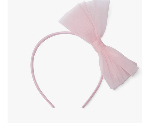 W252918 Lennon pink tulle hairband