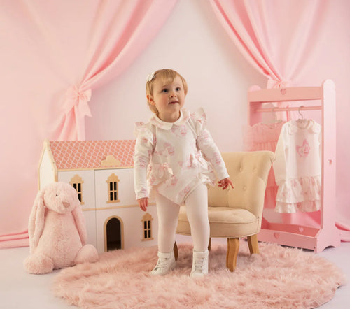 LA25310 journey cupcake print romper