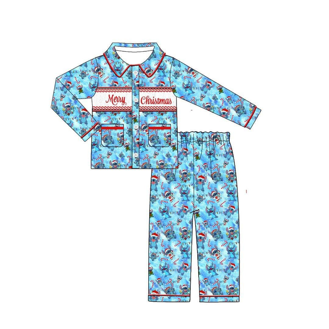 Boys Stitch ‘Merry Christmas’ pjs (preorder end of sept delivery)