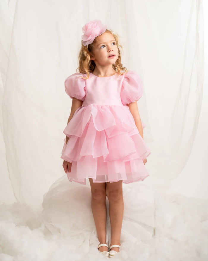 Girls Caramelo Princess dress with hairband