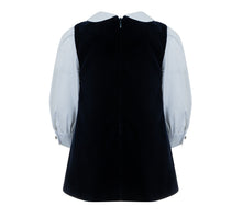Load image into Gallery viewer, 252E3249 girls Pinafore&amp;Blouse set