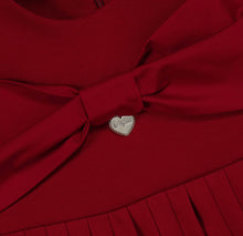 Load image into Gallery viewer, 252E3255&amp; 252E2544 Red pinny &amp; blouse set