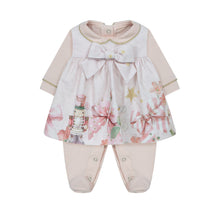 Load image into Gallery viewer, 252E5193 Laplin house pink nutcracker babygrow with gift box