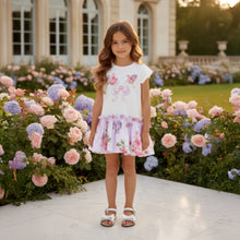 Load image into Gallery viewer, Monnalisa Garden party lilac dress