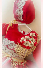 Load image into Gallery viewer, Ela AW25 Red&amp; gold Christmas 3 piece set