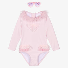Load image into Gallery viewer, Caramelo SS26 Long sleeve tulle swimsuit