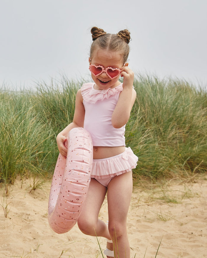 Caramelo SS26 Swimwear Tulle Frill Takini