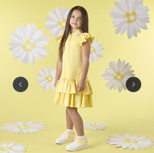 Adee lemon tennis dress