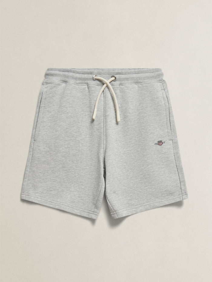 Boys Soft Grey Gant shorts