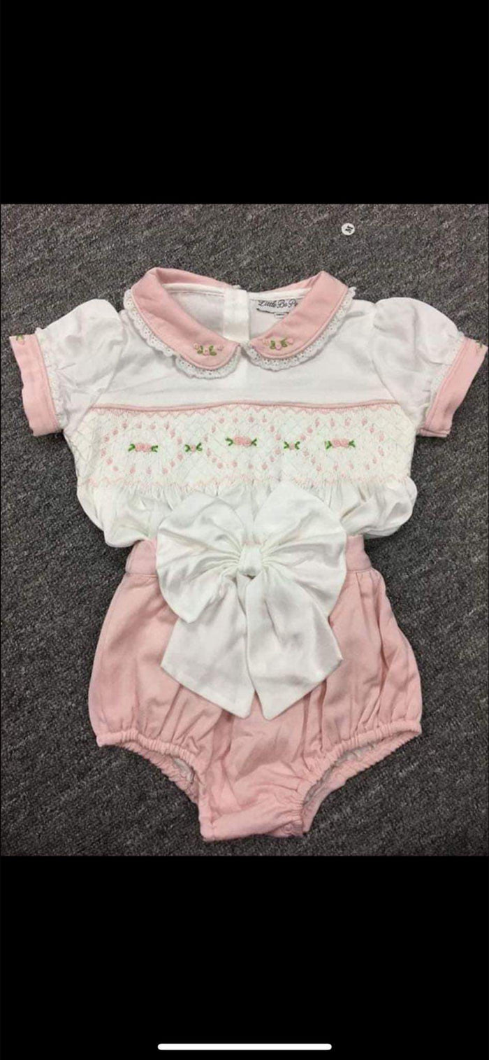 pink satin smock jam pants