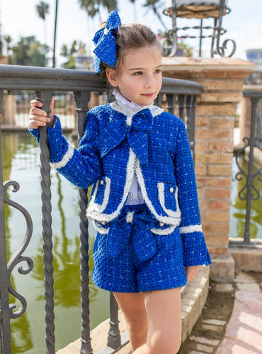 7647,7554 Royal blue Naxos 3 piece suit